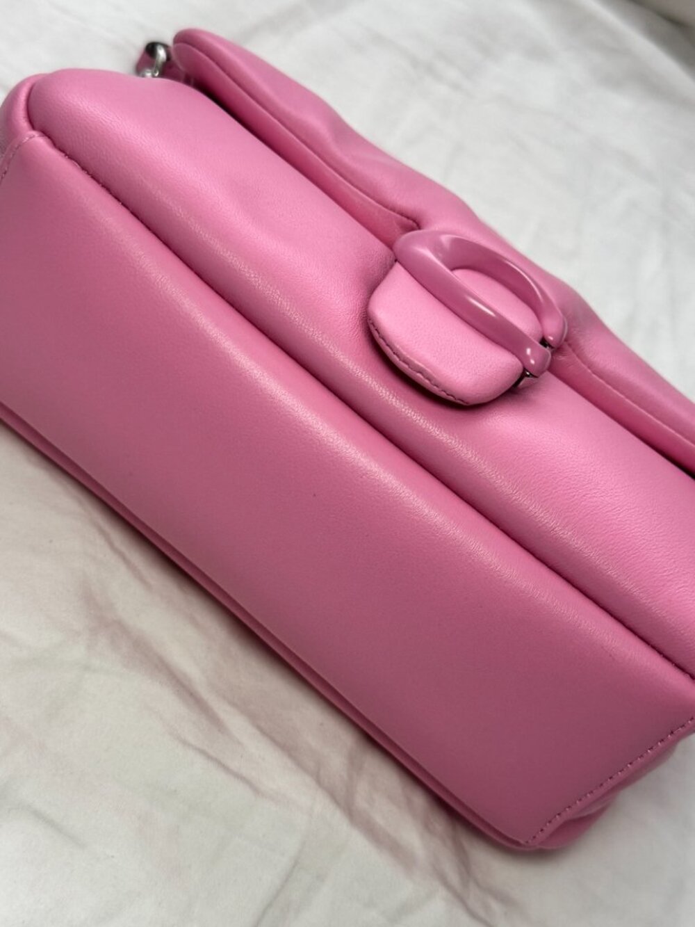 Coach The Summer I Turned Pretty 20 Pillow Tabby Bag Vivid Pink - No Hang Tags - Picture 8 of 9